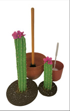 Load image into Gallery viewer, Toilet plunger and brush cover Cactus Southwest Cowboy Western theme bathroom Potty Plants
