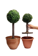 Load image into Gallery viewer, Topiary Trees interior design decor disguise hide cover bathroom toilet plunger scrub brush bowl cleaner Potty Plants
